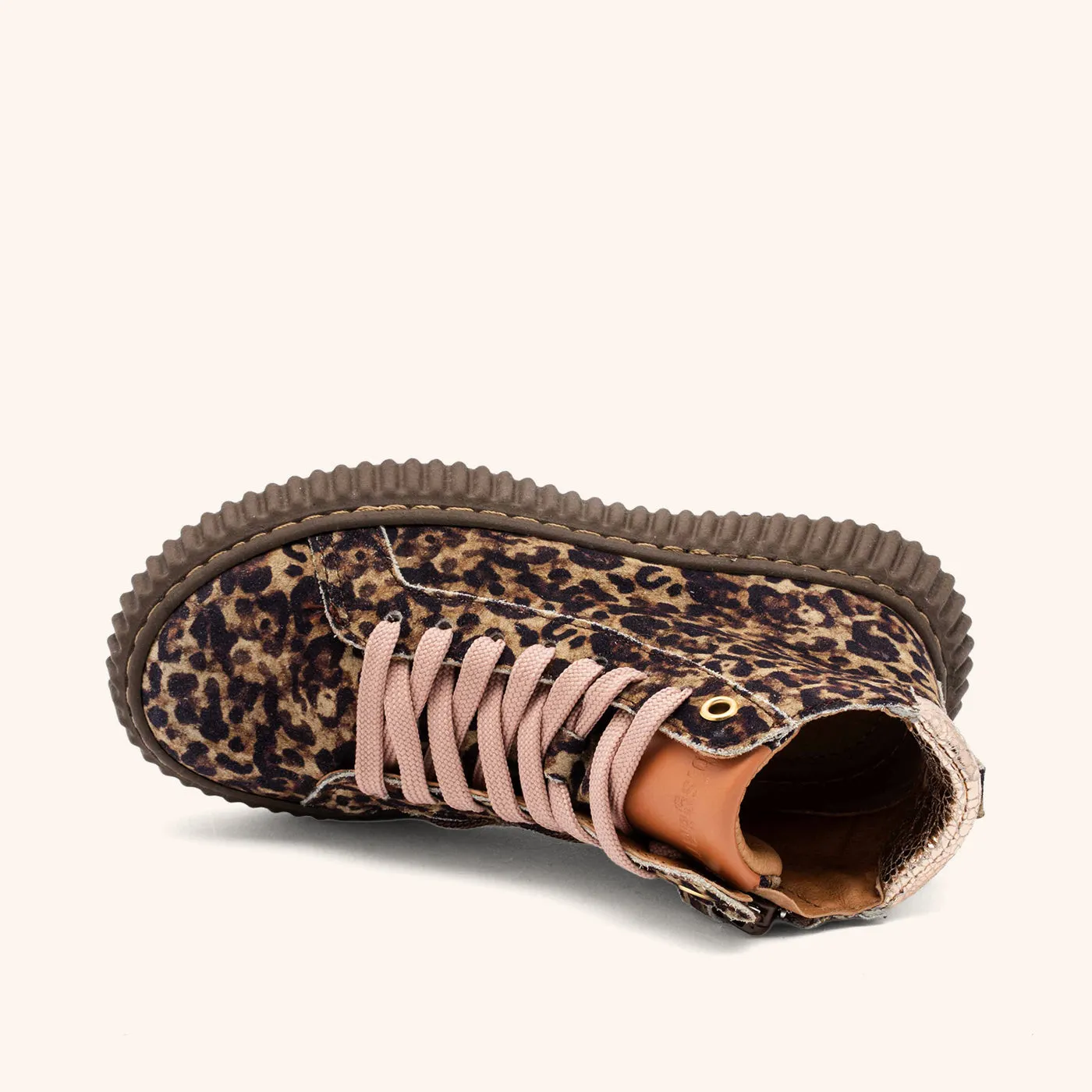 Bisgaard Debbie L støvle leopard børnestøvle