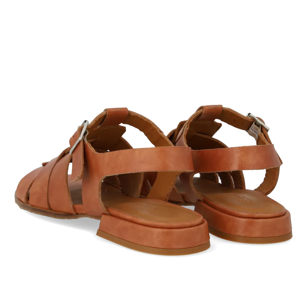 Angulus fisherman sandal læder dame åben hæl