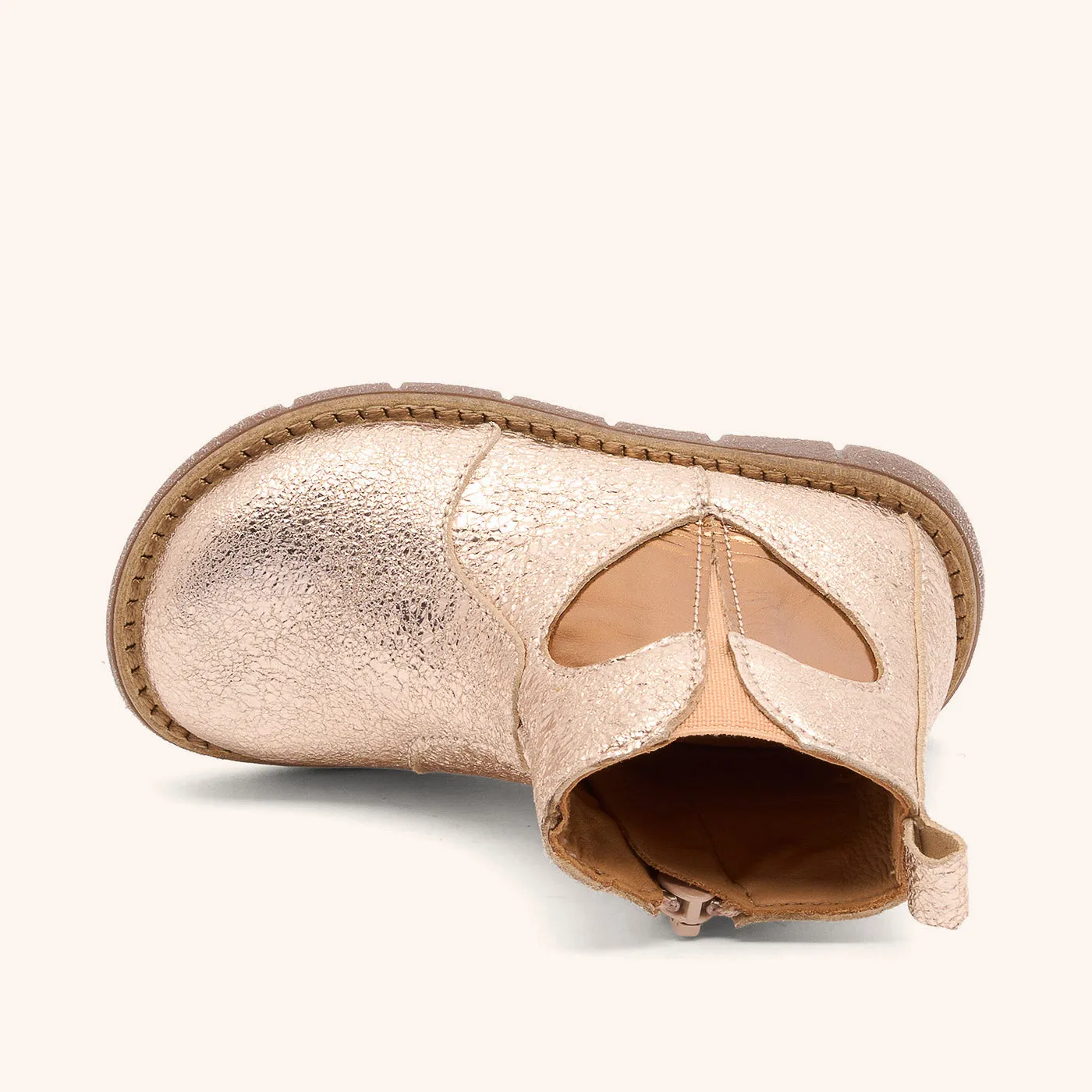 Bisgaard Maggie støvle rose gold hjerteprint