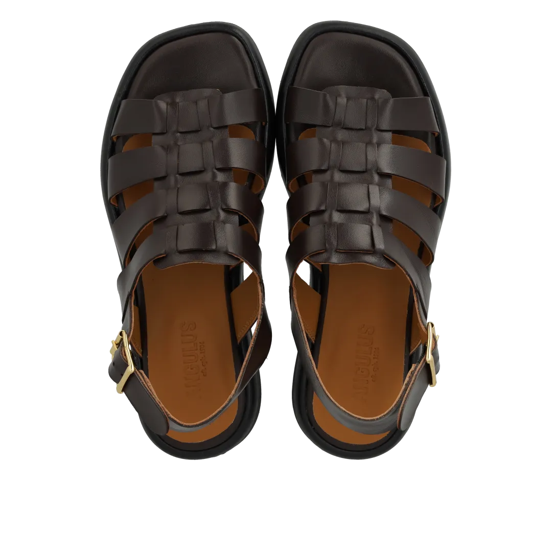 Angulus Gladiator remsandal dame læder ankelrem