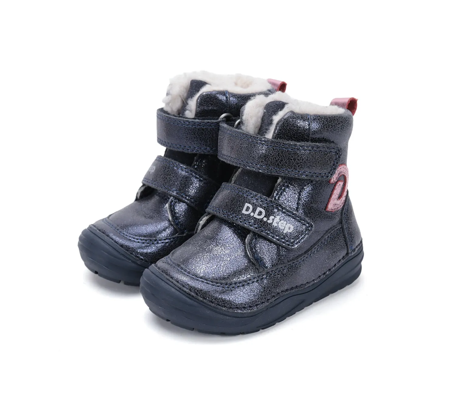 DD Step W071-52664E vinterstøvler pige varmt foer