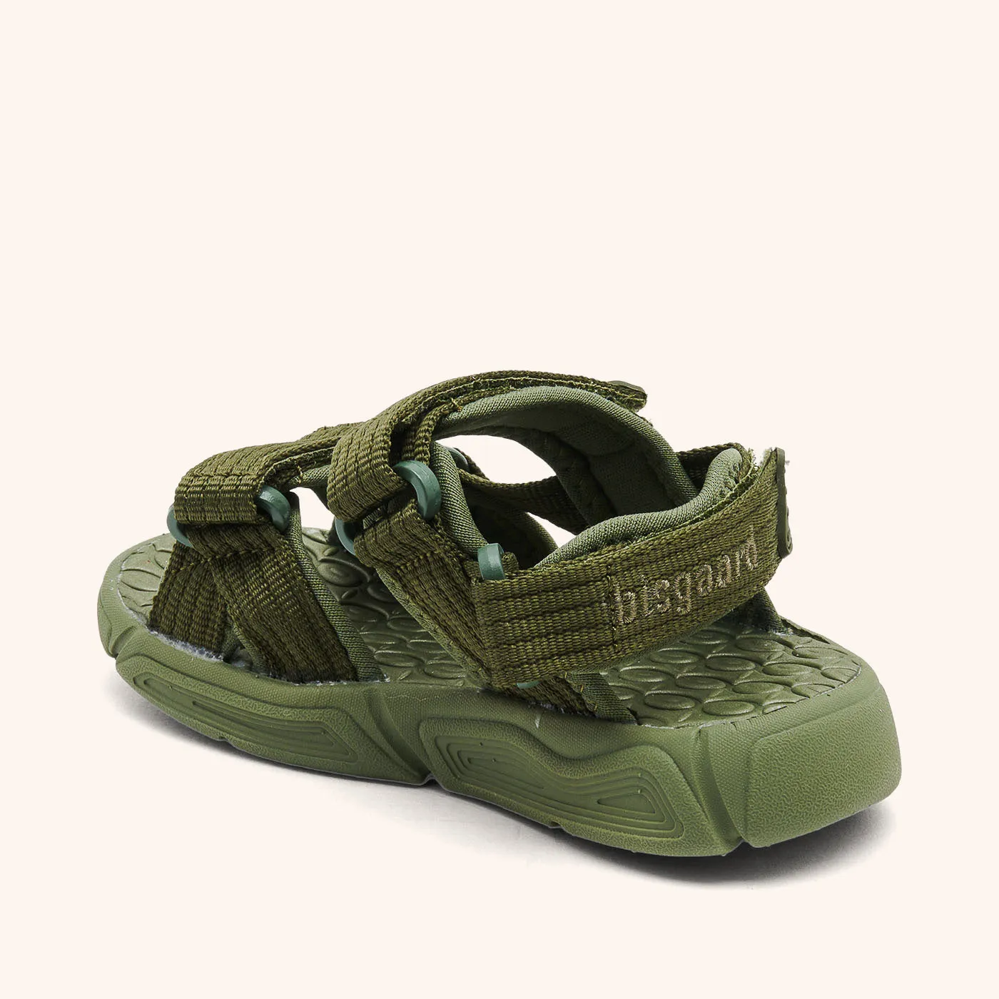 Bisgaard Louis sandal oliven sporty tekstil
