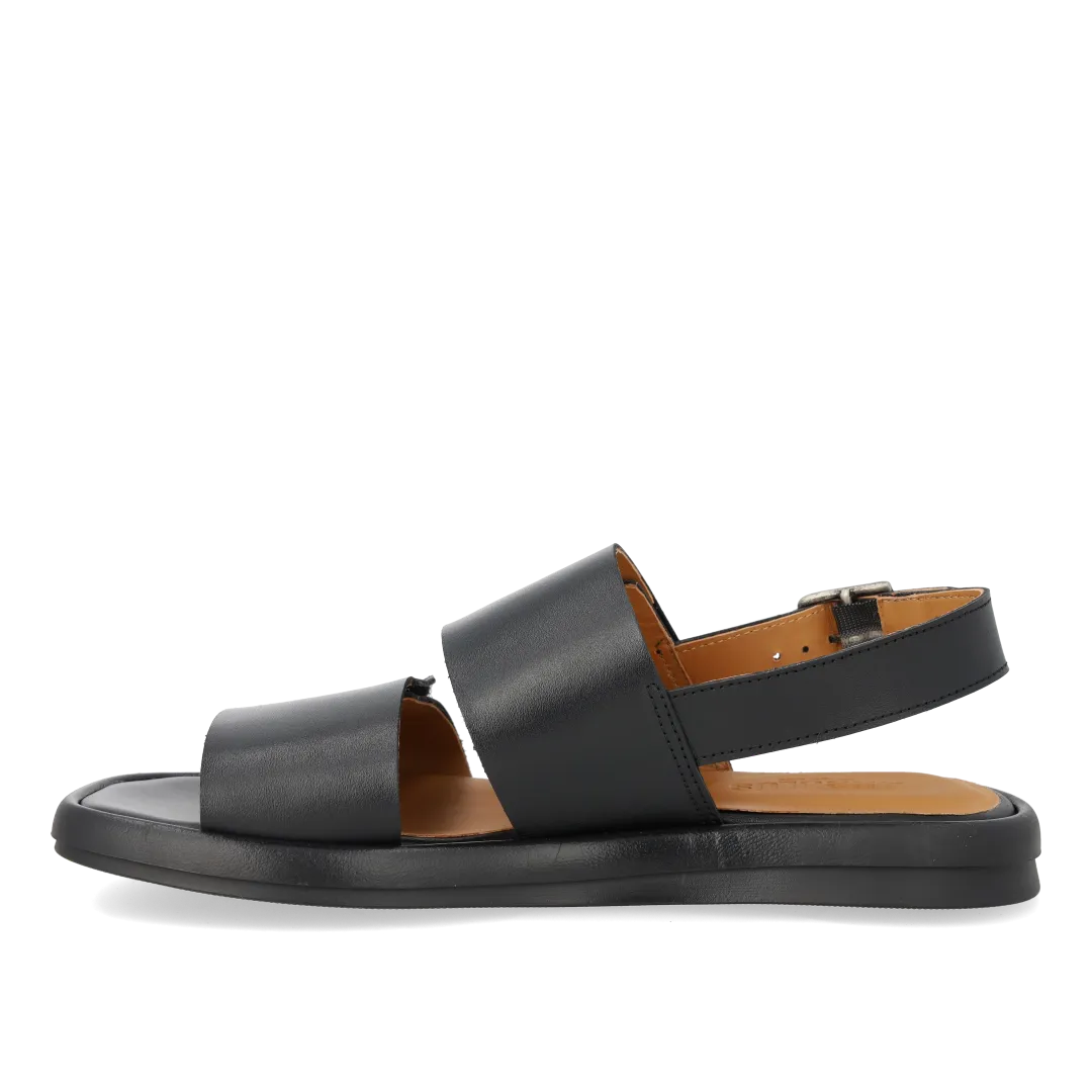 Angulus Sandal velcro lædersandal til dame
