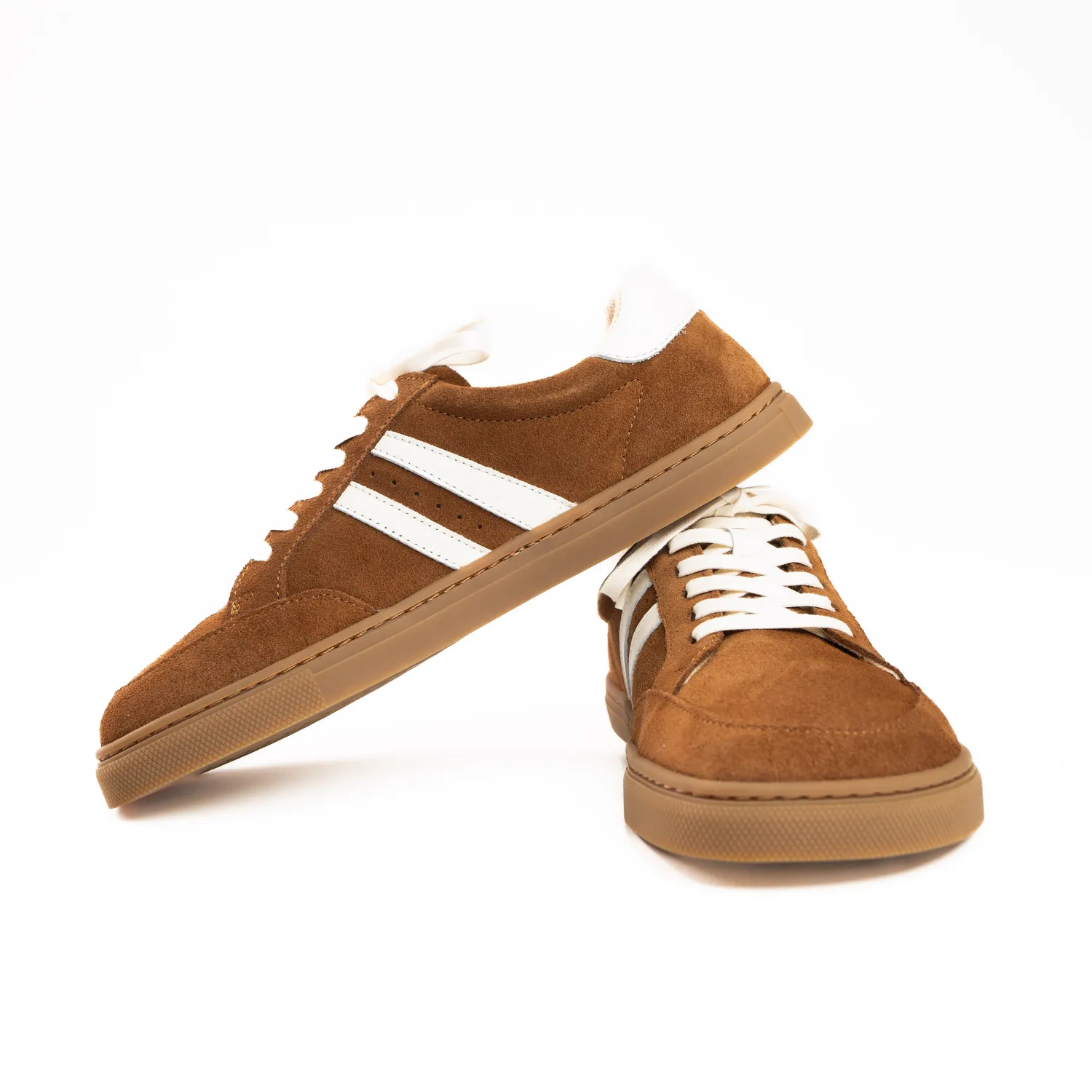 Gogsig Luca Mocca sneaker brun ruskind kvinder