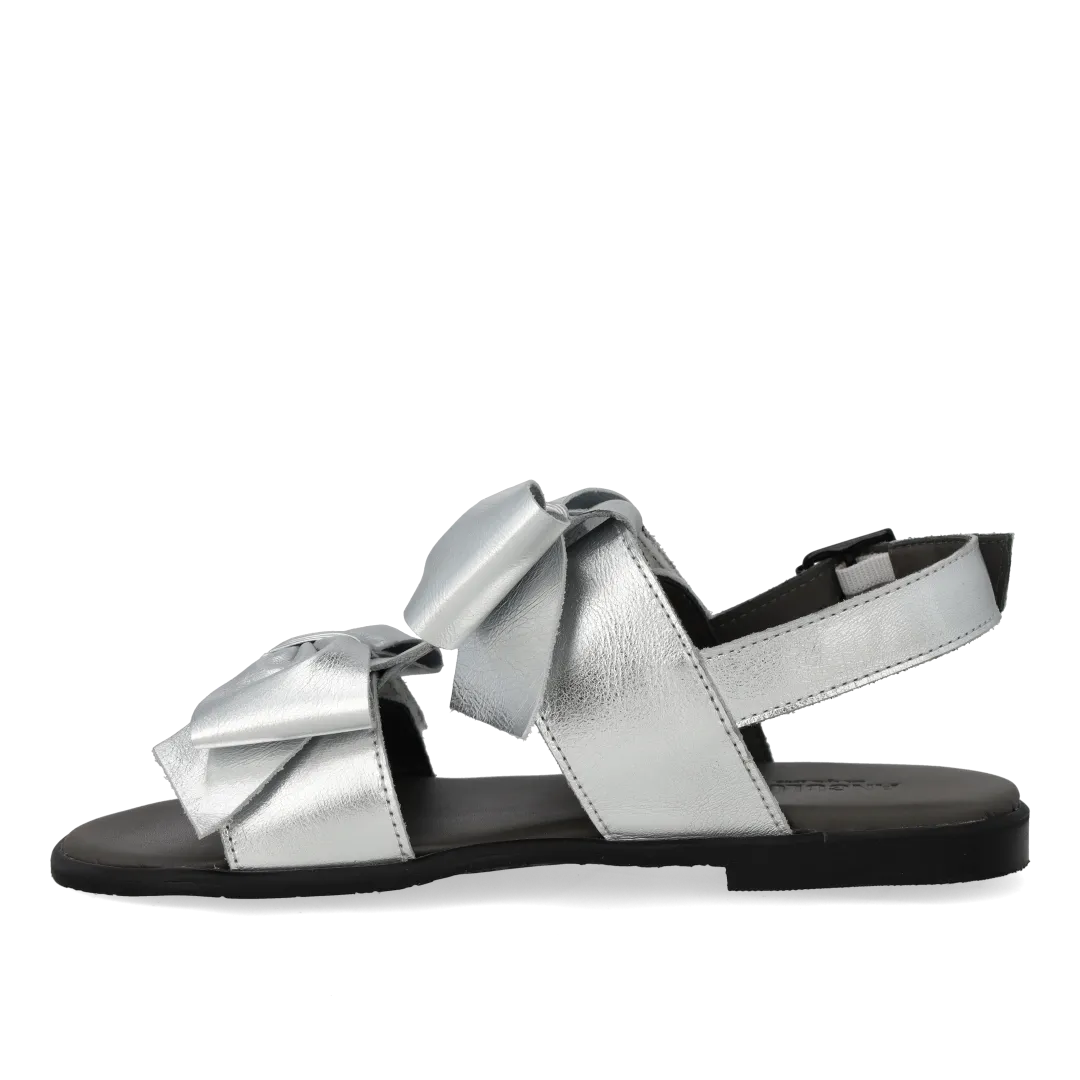 Angulus Sandal med sløjfe børnesandal åben