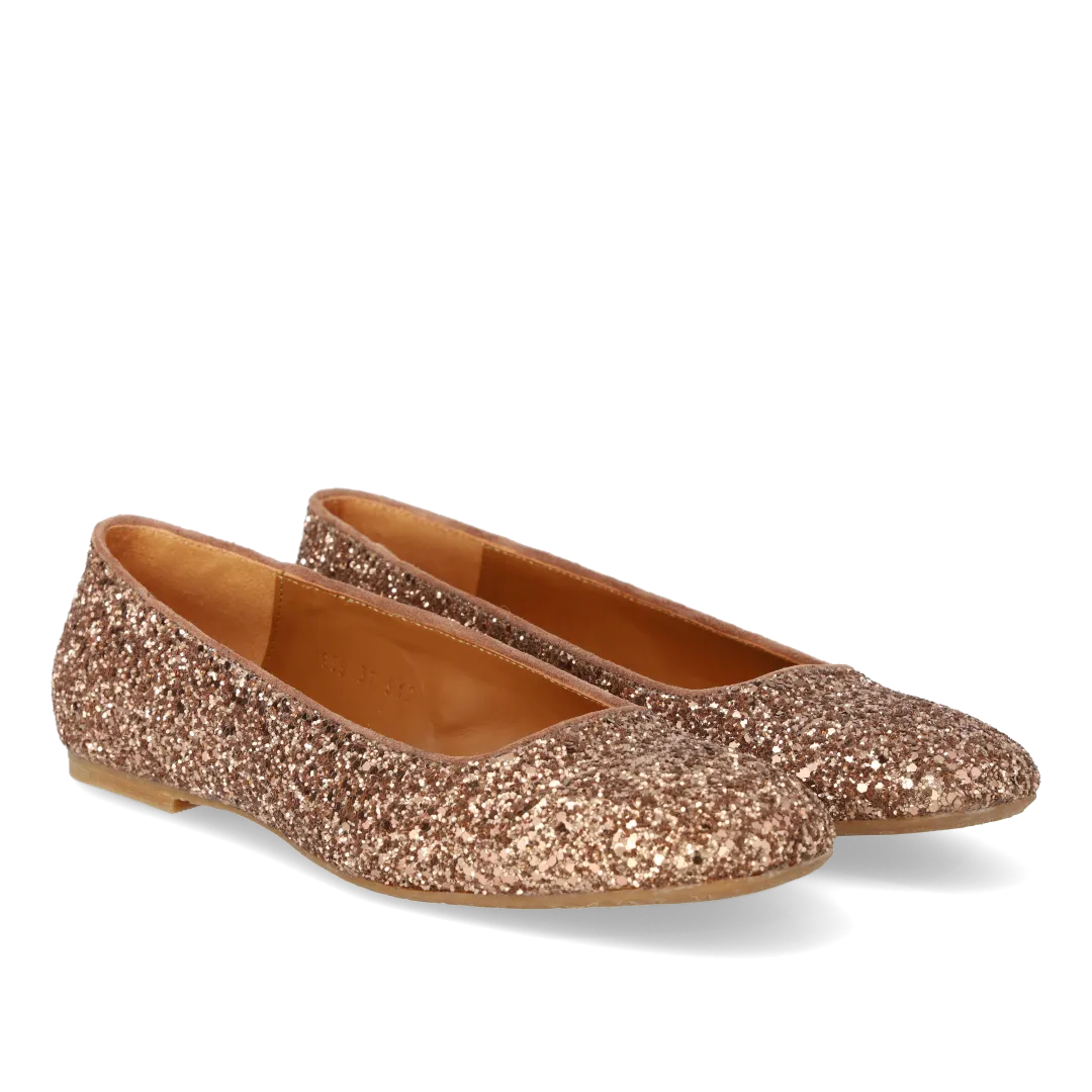 Angulus Ballerina glitter ballerinasko funklende