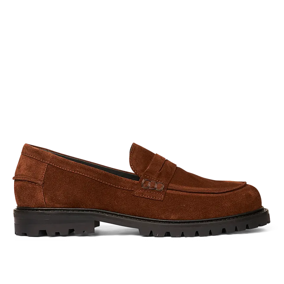 Angulus Klassisk penny loafer tracksål herre