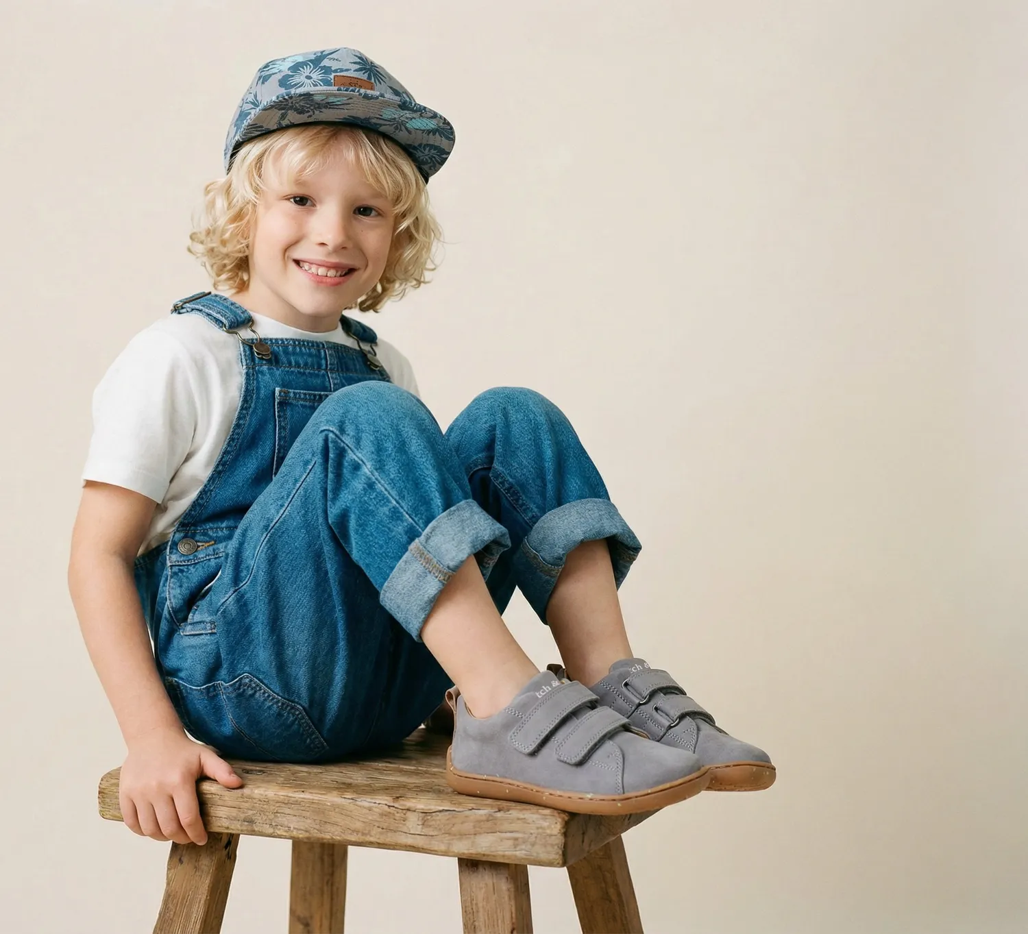 Stitch & Walk S088-61238A barfodssko til dreng