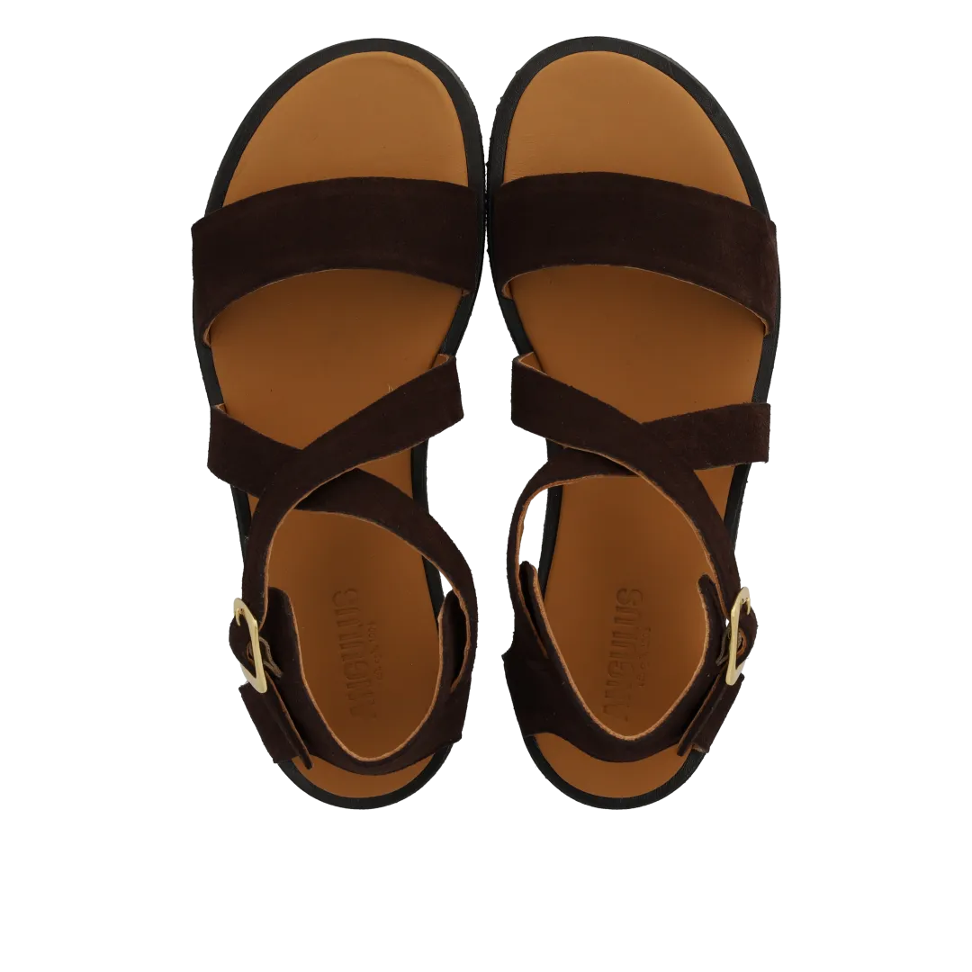 Angulus Sandal med spænde damesandal læder