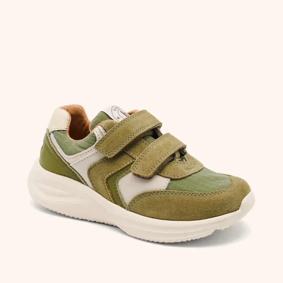 Bisgaard Yuki sneakers sage læder åndbar