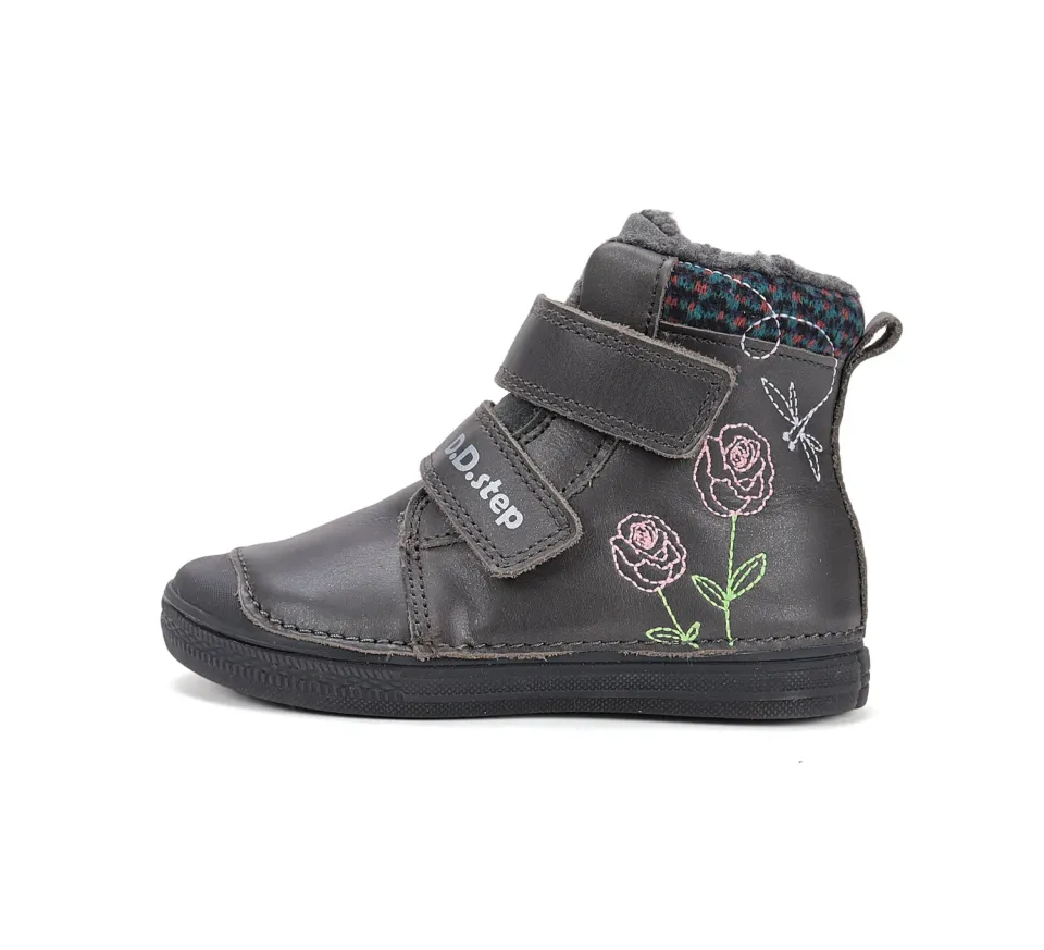 DD Step W049-52654B vinterstøvler varm foret pige