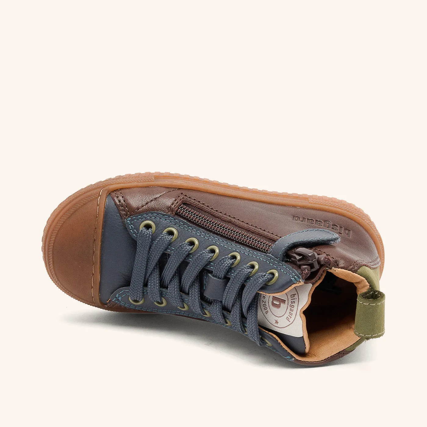Bisgaard Ryan sneakers mørkebrun – chunky sål