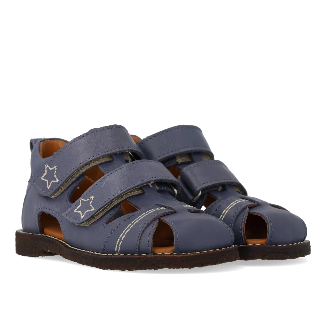 Angulus Sandal med stjernebroderi sandal rummelig