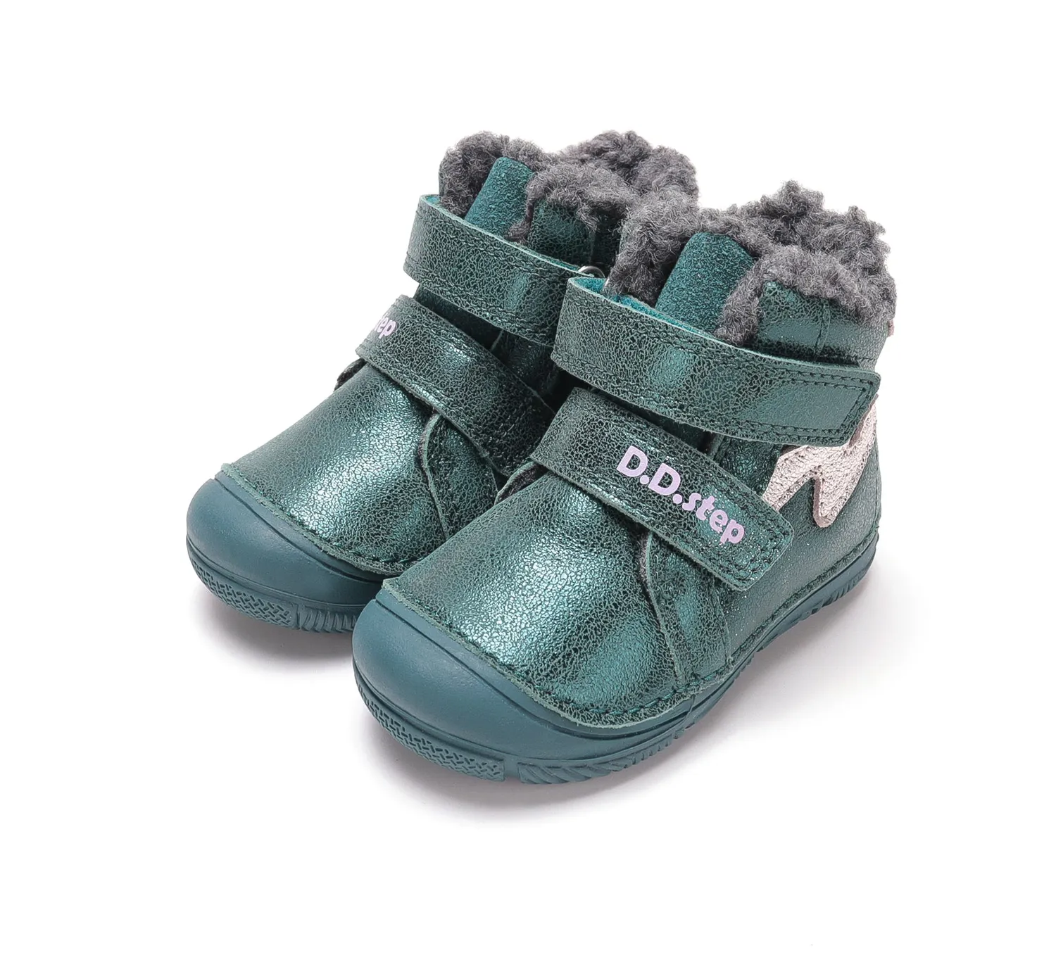 D.D. Step W082-62926F vinterstøvler til pige med varm foer