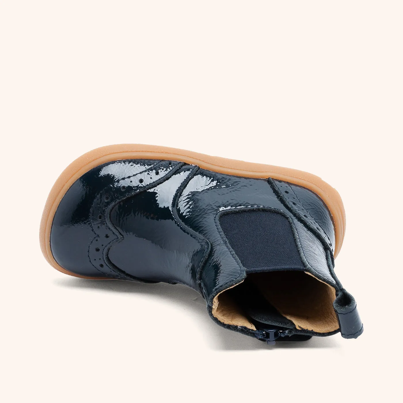 Bisgaard Barefoot Katie barfodsstøvle navy patent