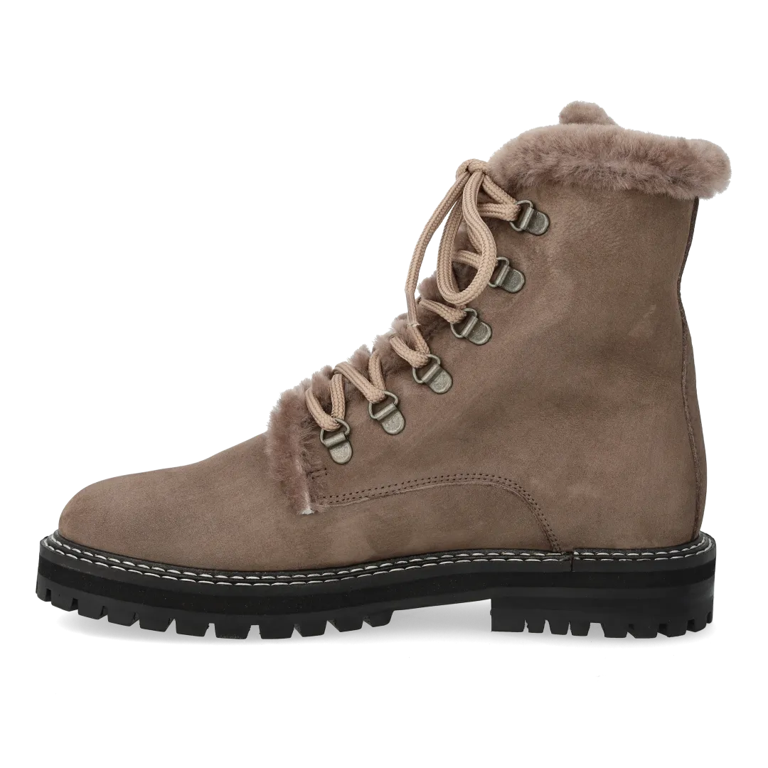 Angulus Chunky snørestøvle med blødt merino uldfoer
