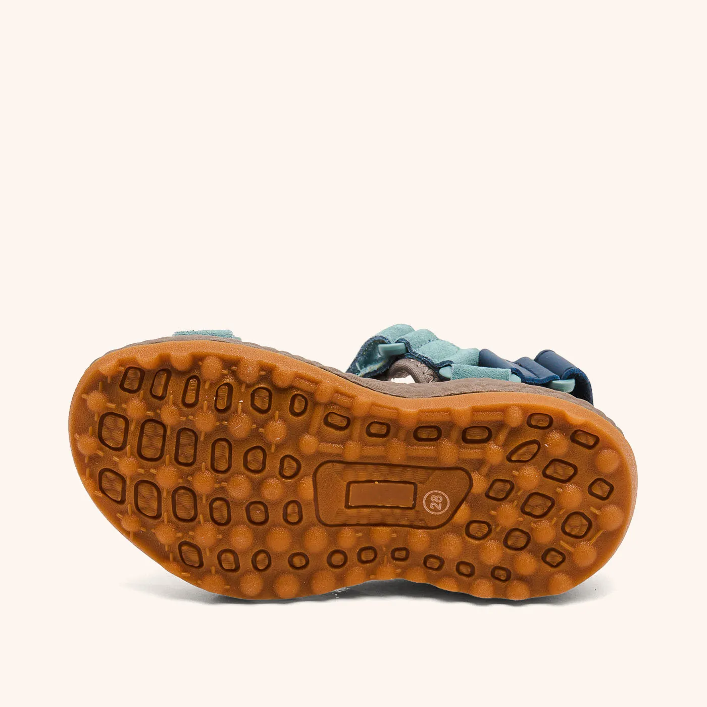 Bisgaard Raden sandal navy læder quickdry