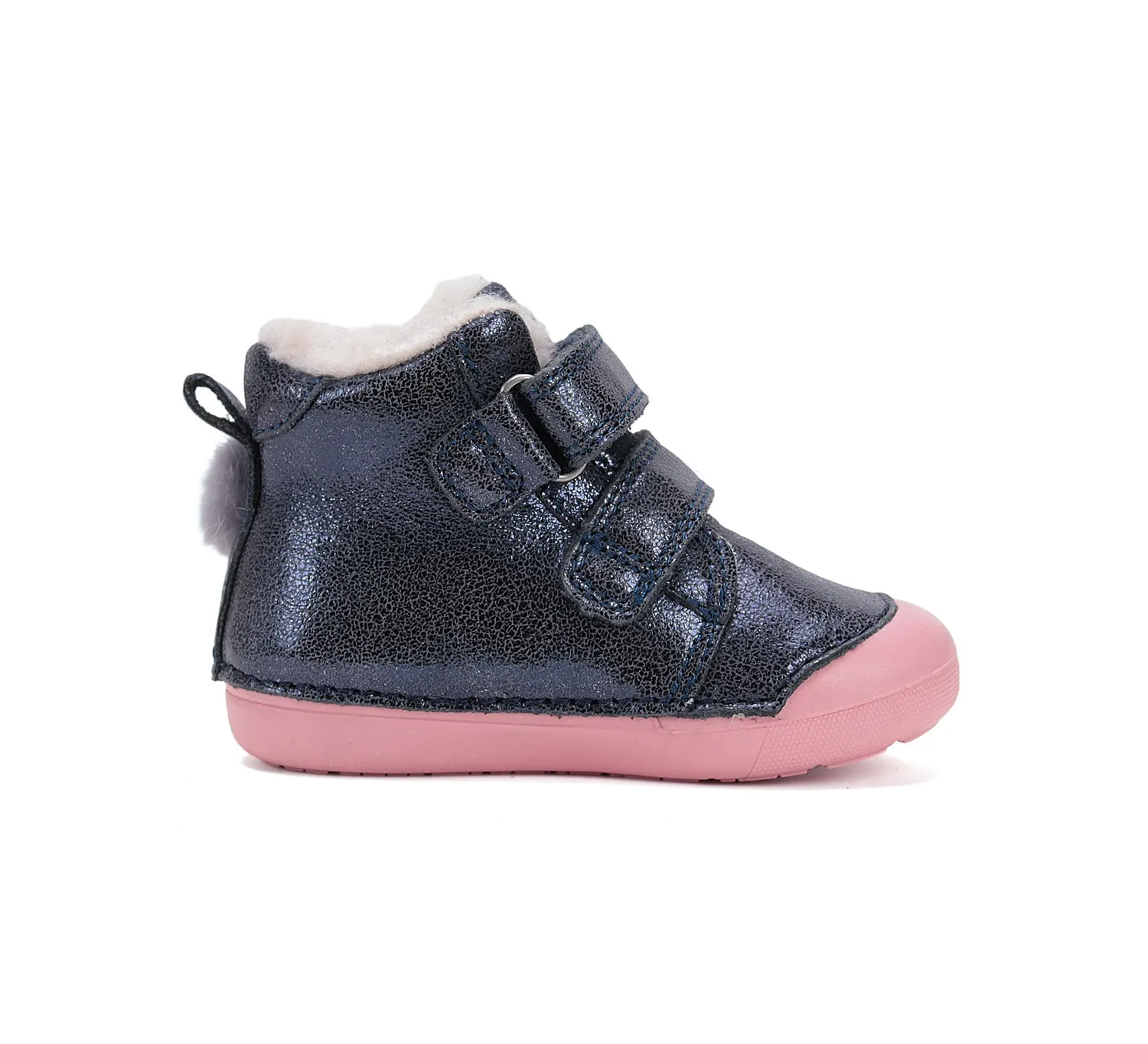DD Step W066-52733A vinterstøvler pige – varm foret