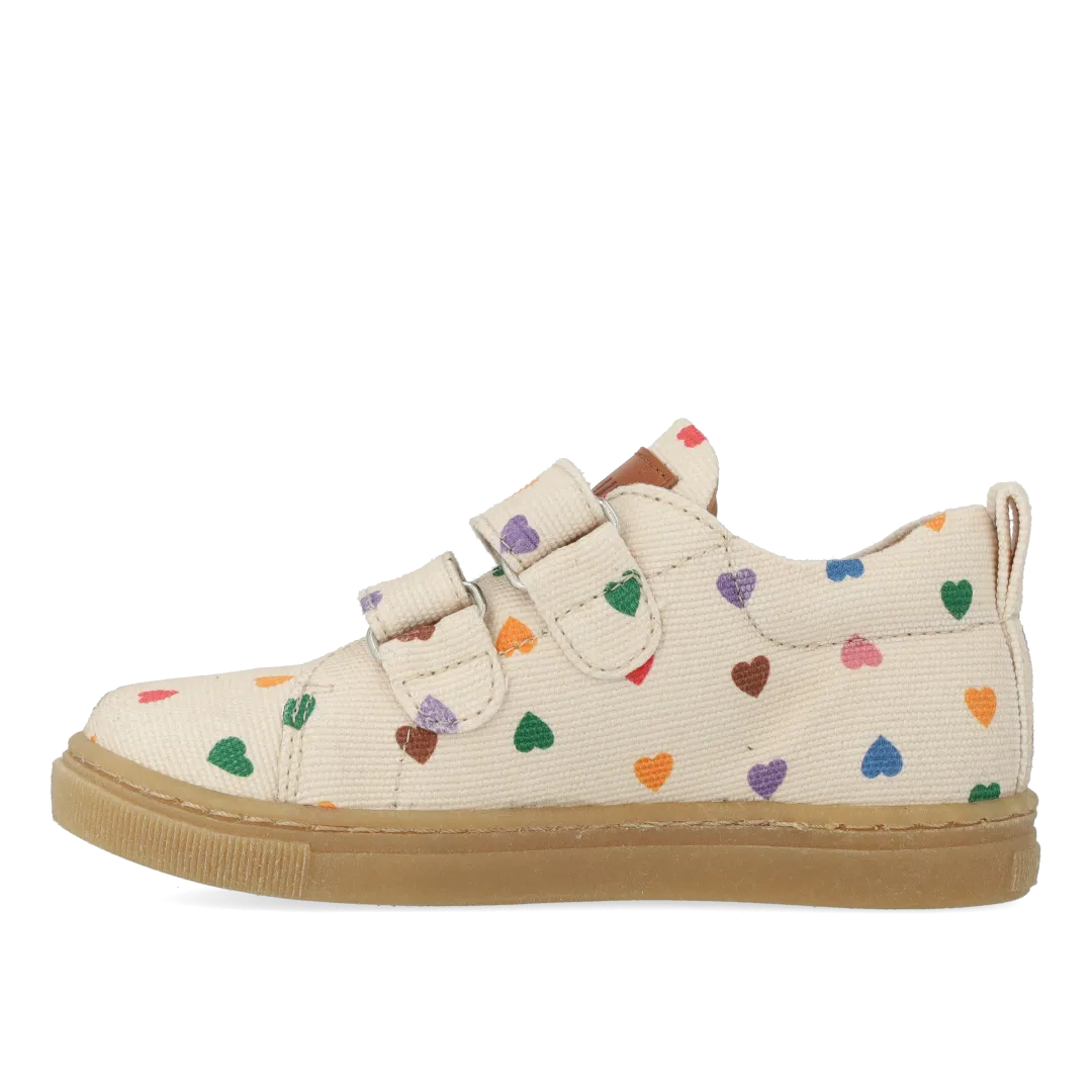 Angulus klassisk sneakers kanvas velcro recycled