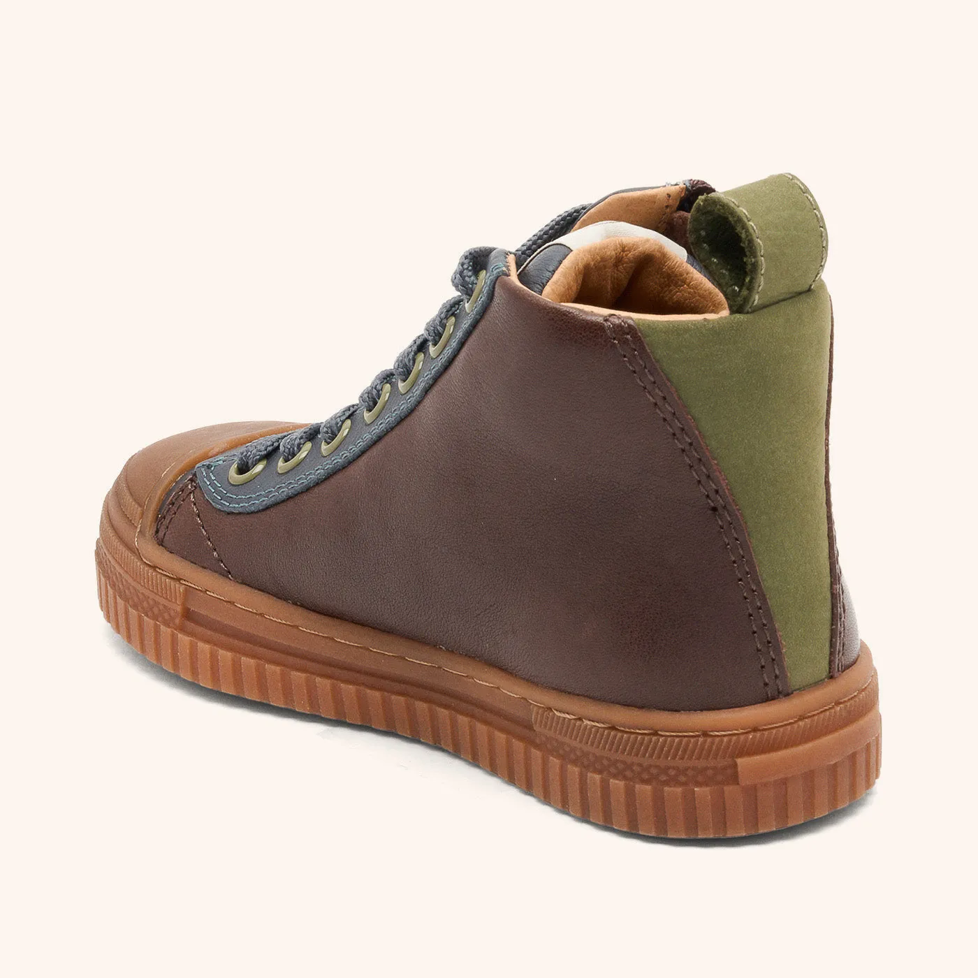 Bisgaard Ryan sneakers mørkebrun – chunky sål