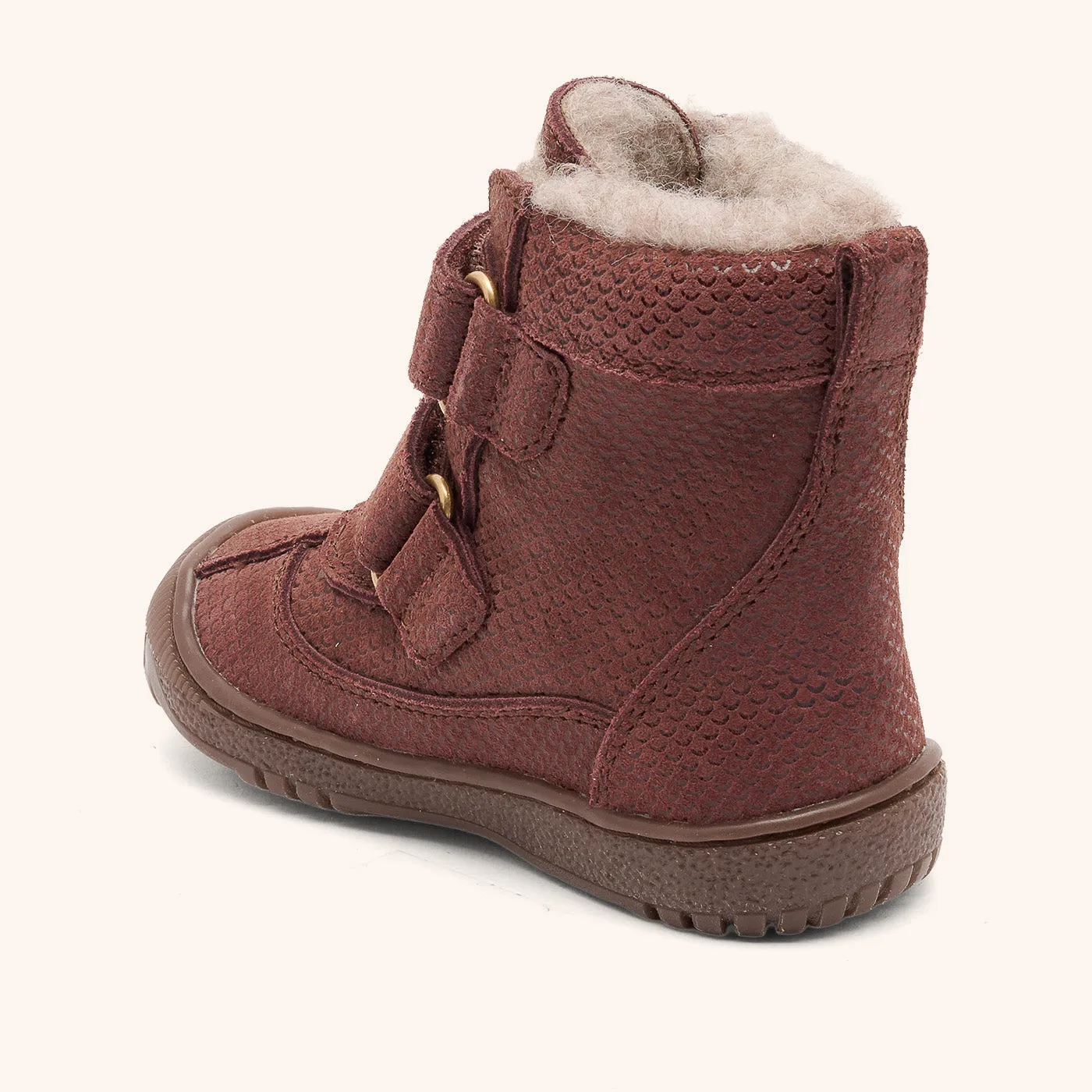 Bisgaard Ellis Tex vinterstøvle plum vandtæt