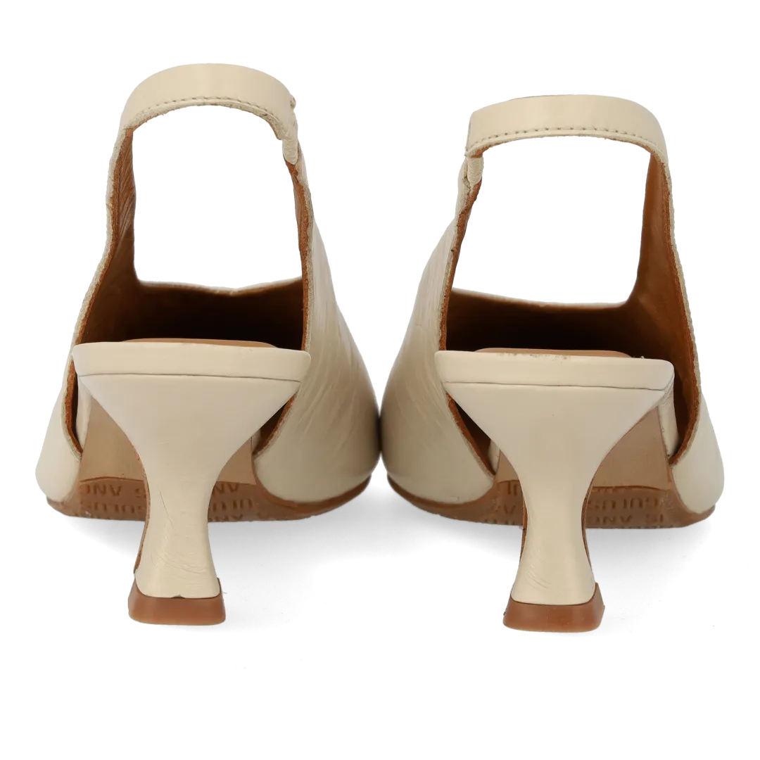 Angulus Slingback sandal damesandal spids 5 cm