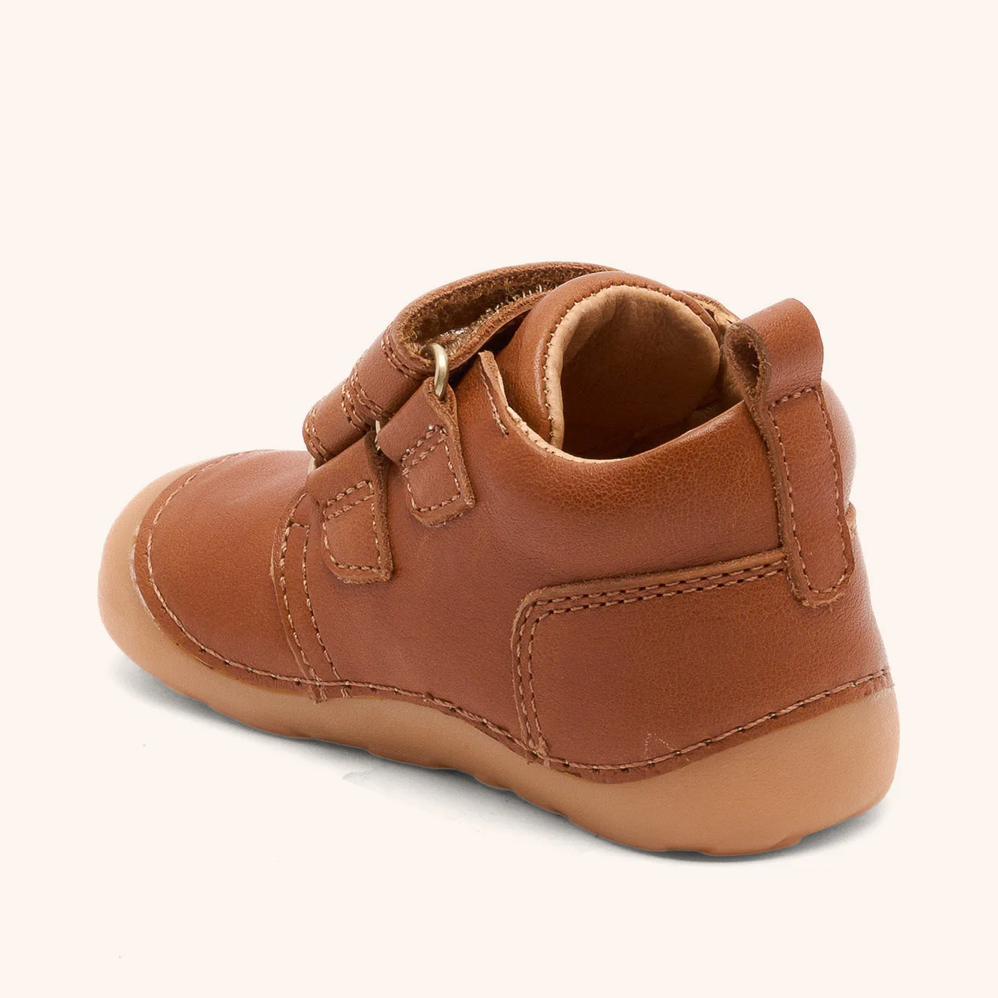 Bisgaard Barefoot Carter begyndersko cognac ruskind