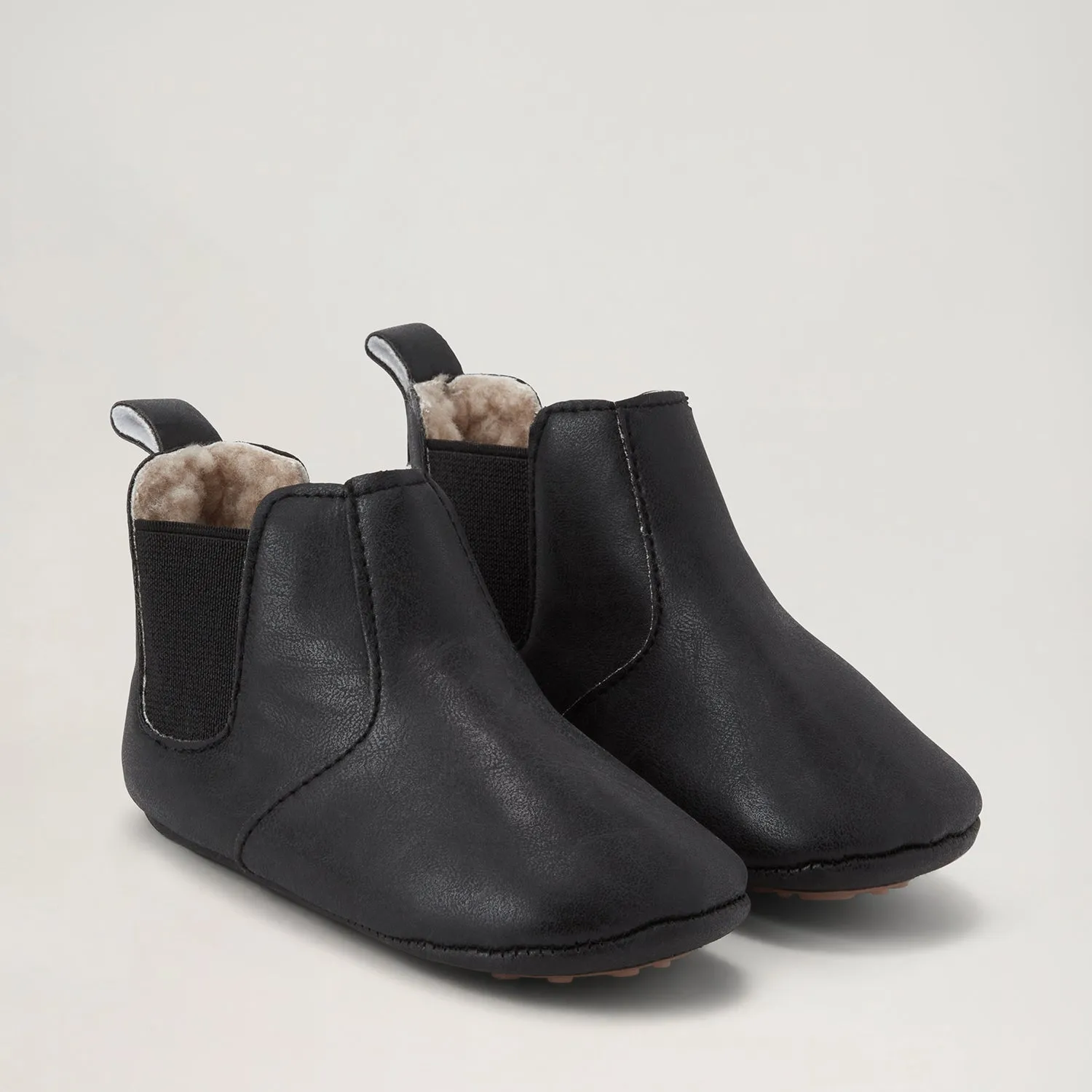 BabyMocs Little Wonderland barfodsstøvle brun foret