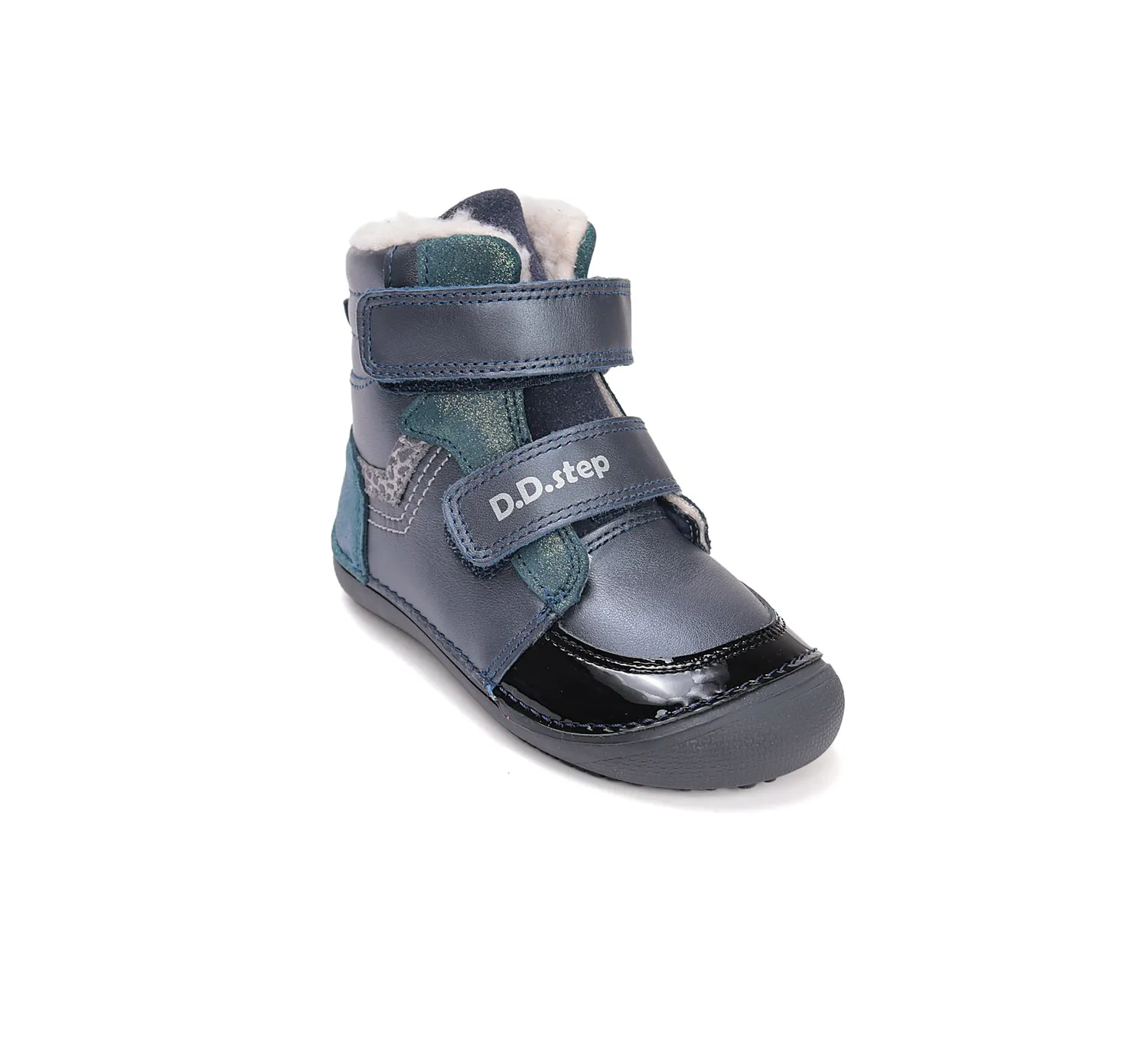 DD Step W063-52804C barfodssko vinter pige foret