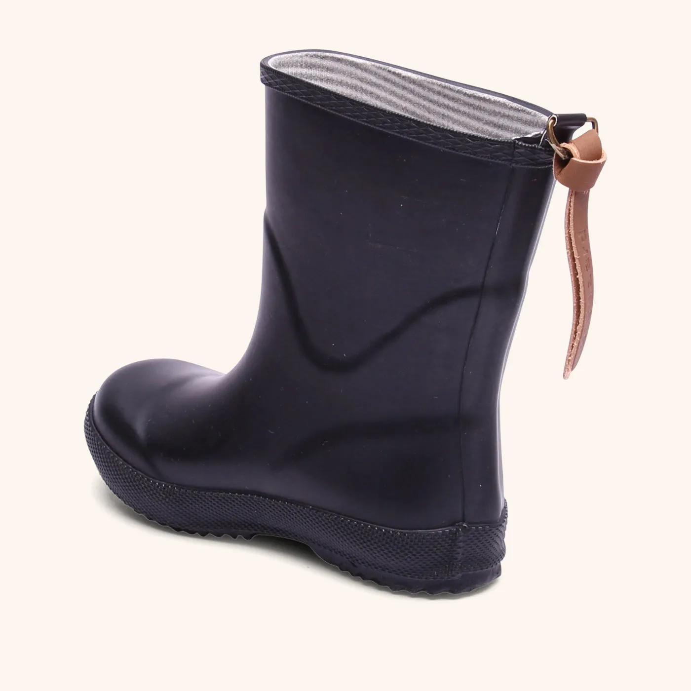 Bisgaard Basic Rubber gummistøvle sort naturgummi