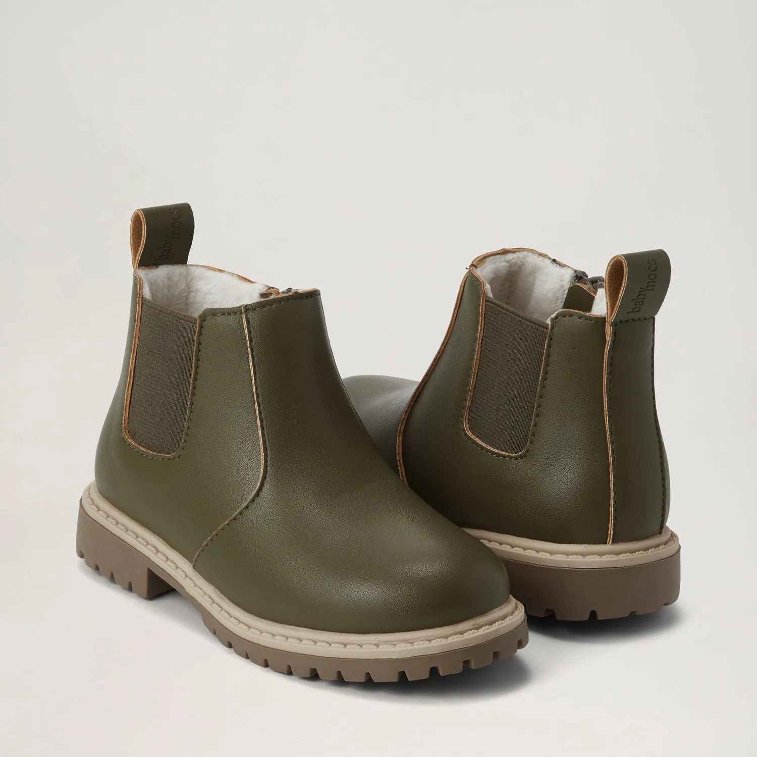 BabyMocs Little Explorer Boots barfodssko Cognac 22