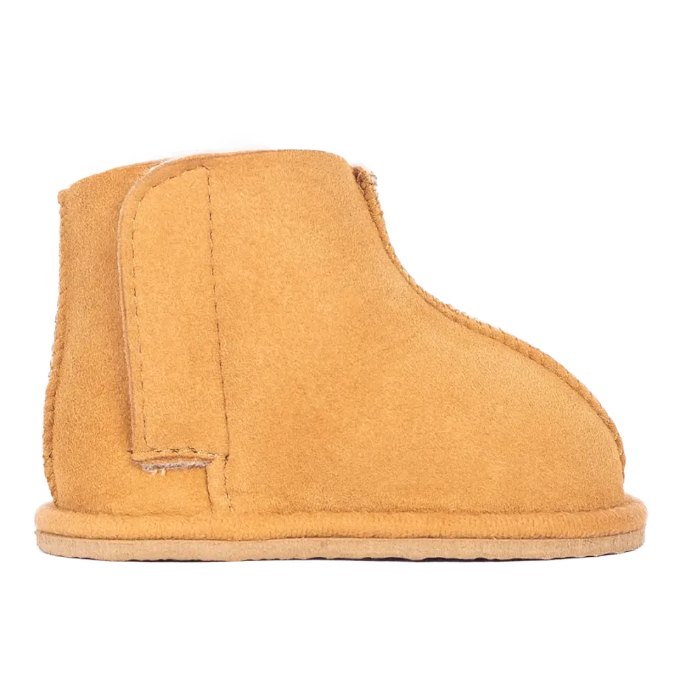Angulus hjemmesko lammepels børn velcro