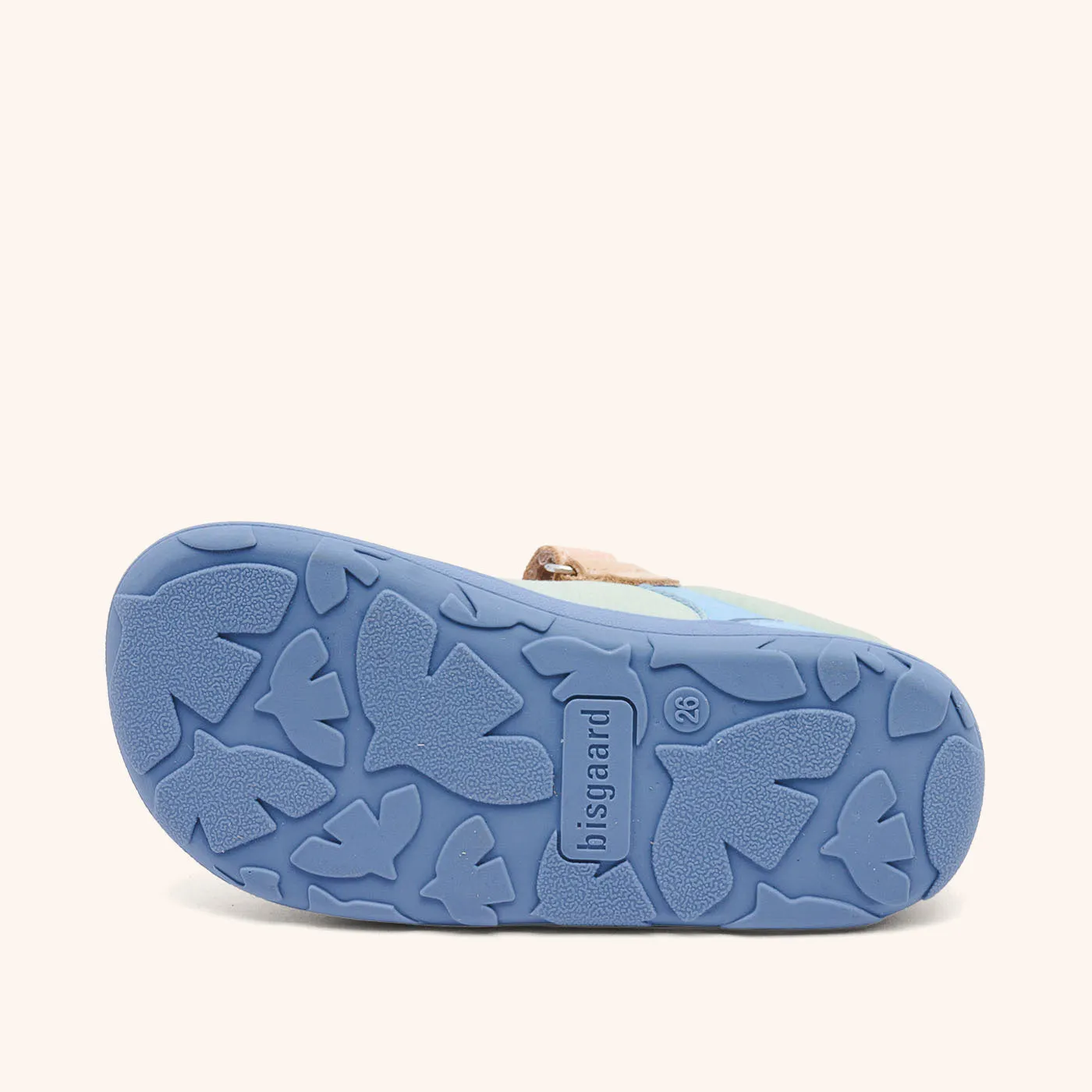 Bisgaard Barefoot Baloo sneaker sky ruskind