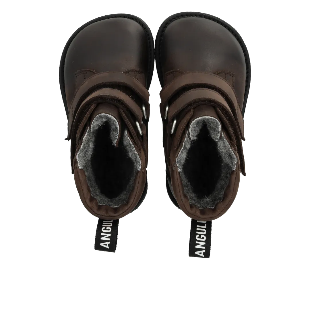 Angulus TEX-stovle bornestovle velcro vandtaet