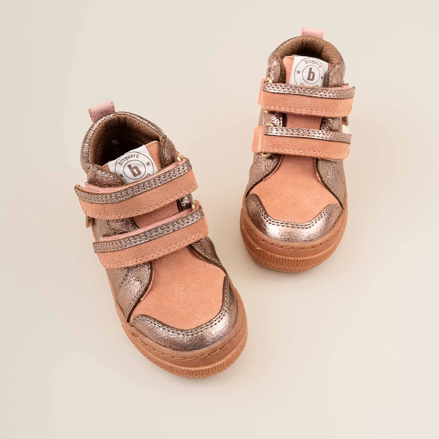 Bisgaard Cuba Tex sneaker rose gold vandtæt
