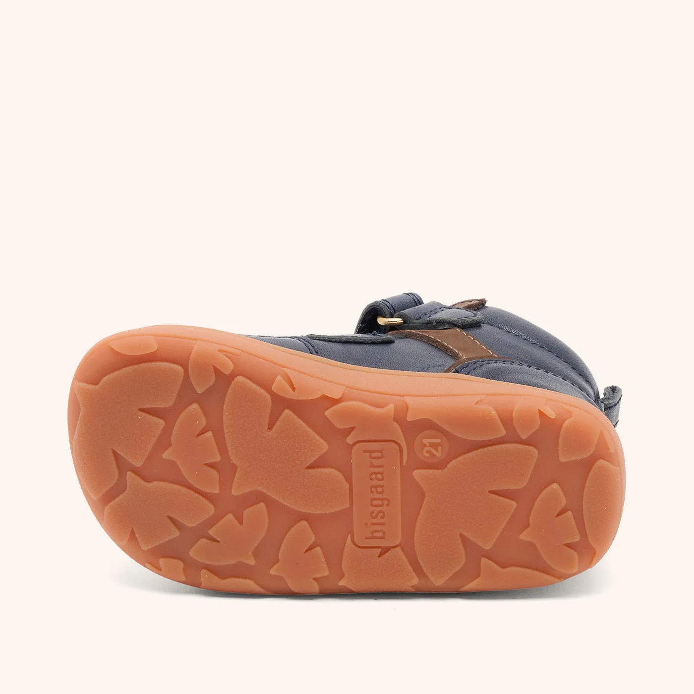 Bisgaard Barefoot Becky Tex barfodssko Navy uld