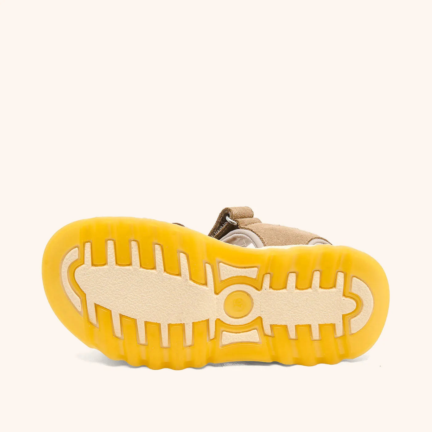 Bisgaard Coco sandal stone læder
