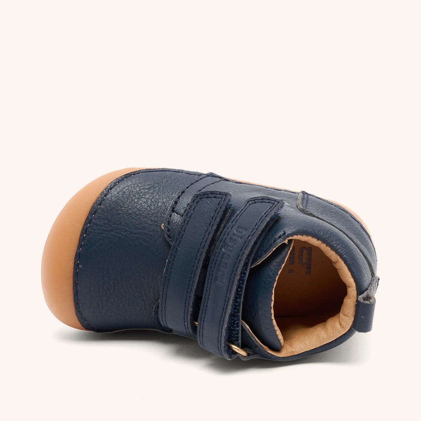 Bisgaard Barefoot Carter begyndersko Navy ruskind