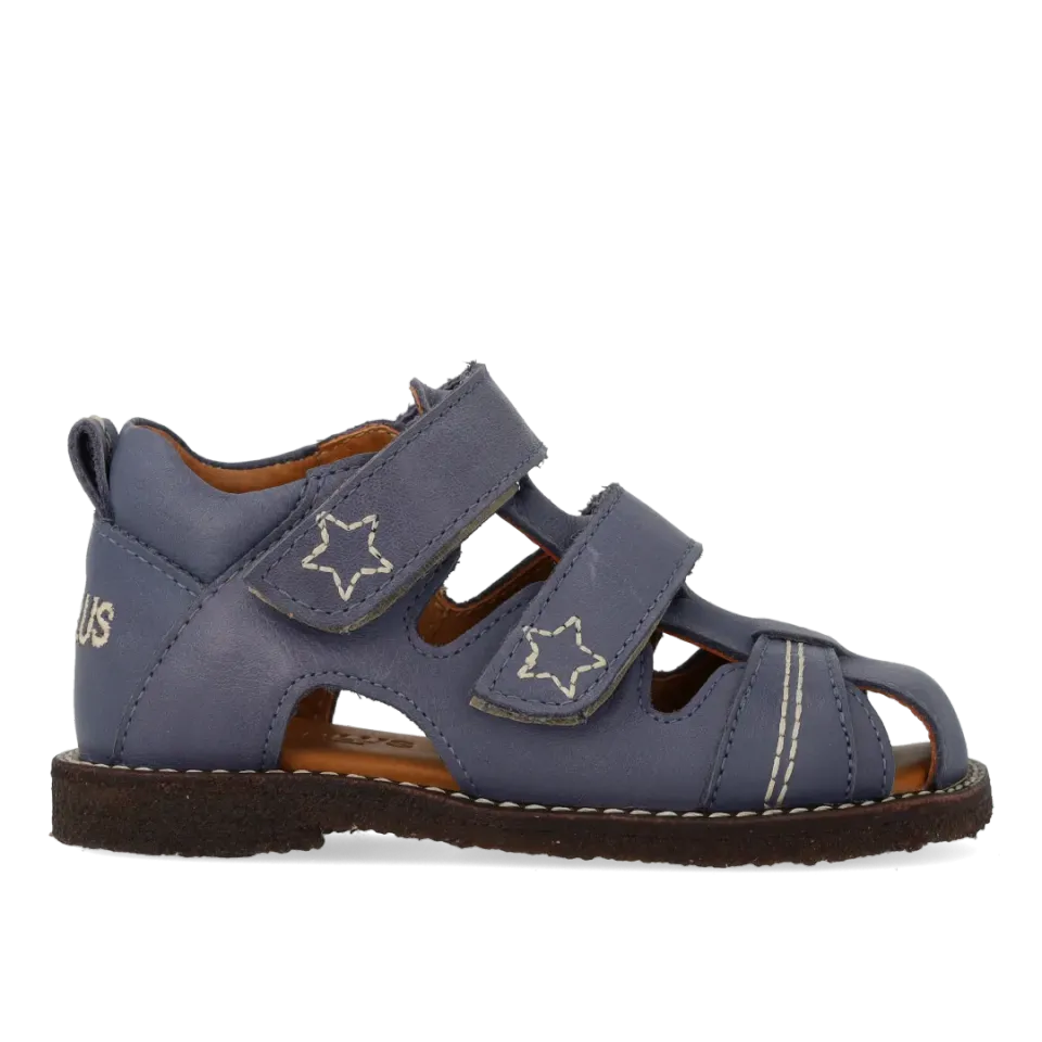 Angulus Sandal med stjernebroderi sandal rummelig