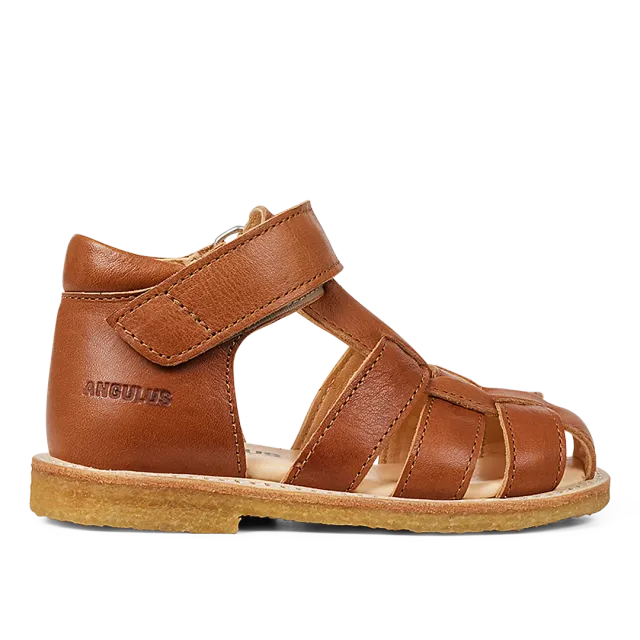 Angulus Begynder Fisherman børnesandal velcro læder