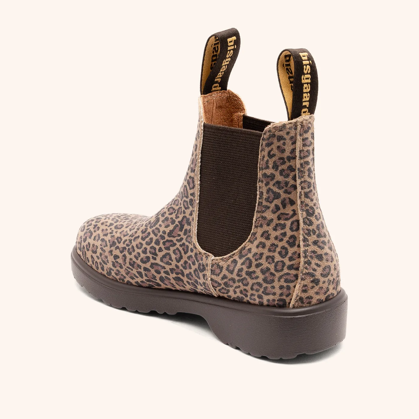 Bisgaard Kim støvle leopard læder