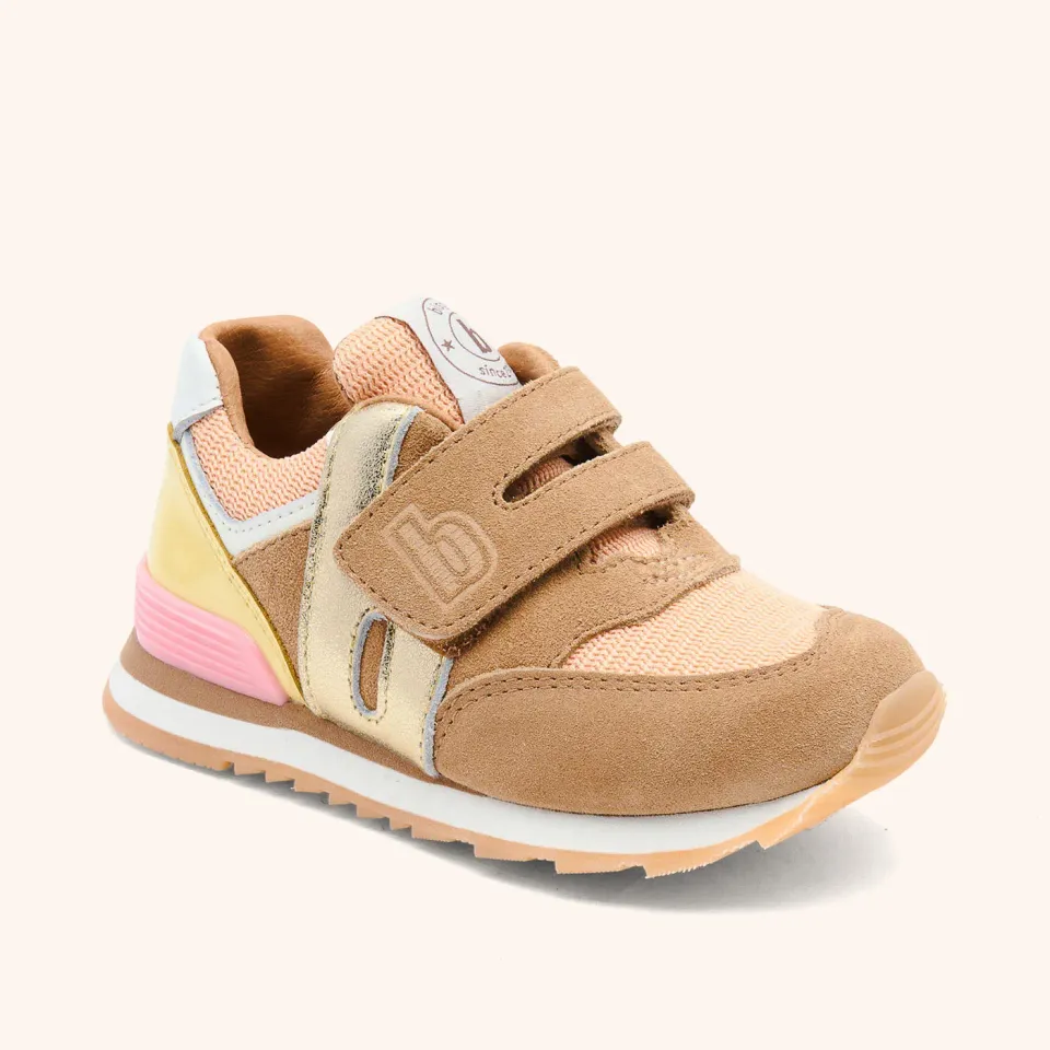 Bisgaard Winston sneaker nude ruskind