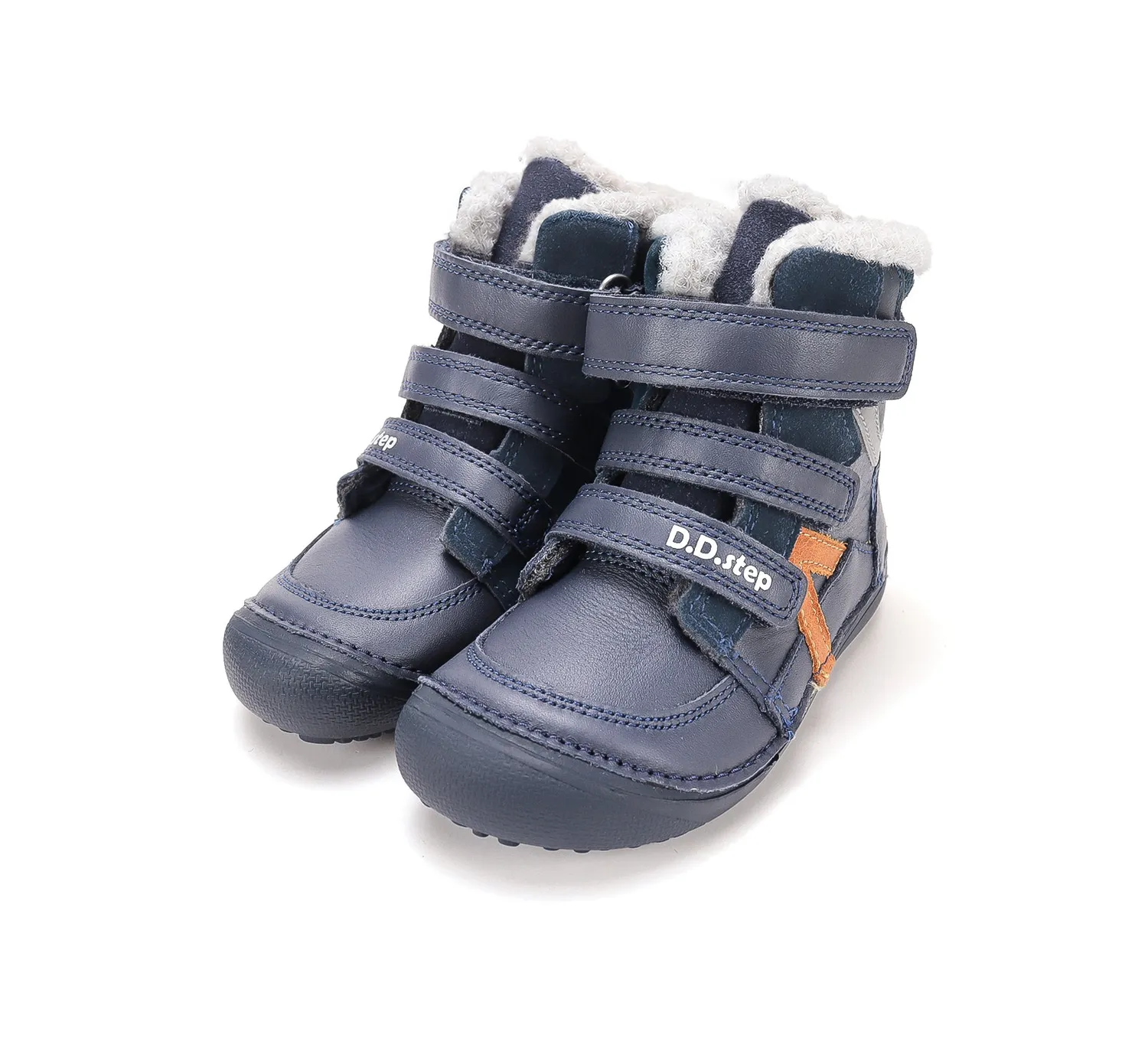 DD Step W063-62643A vinterstøvler barefoot