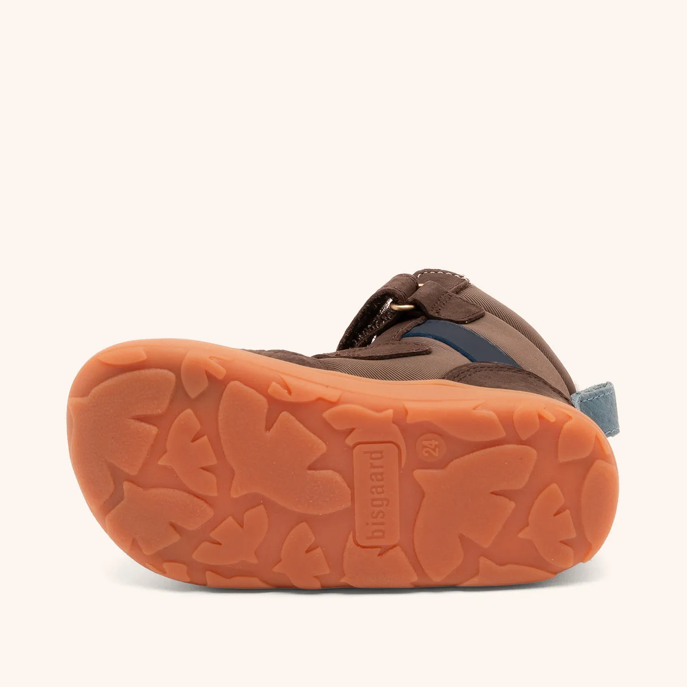 Bisgaard Timo Tex barfodsvinterstøvle dark brown vandtæt