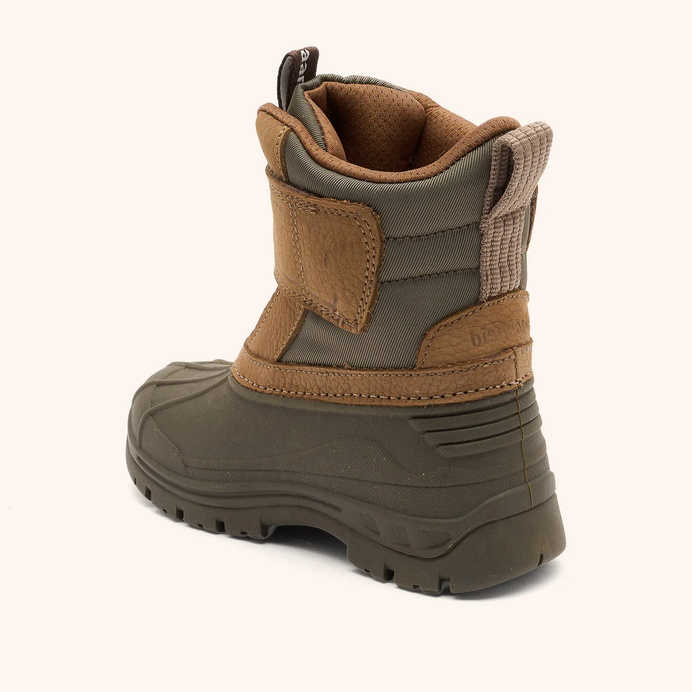 Bisgaard Pixie vinterstøvle khaki uld