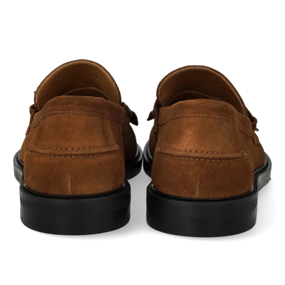Angulus Loafer bred dame frynser kvast