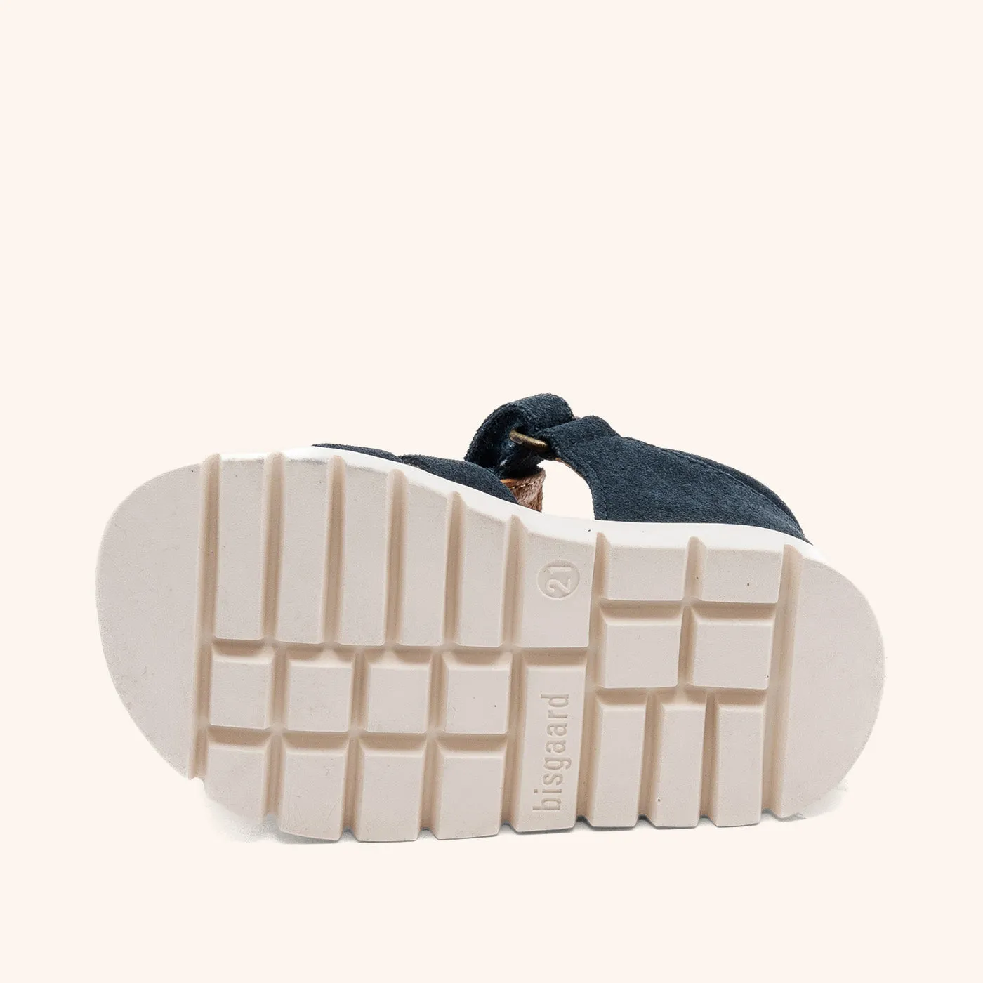 Bisgaard Beka S sandal navy med fleksibel sål