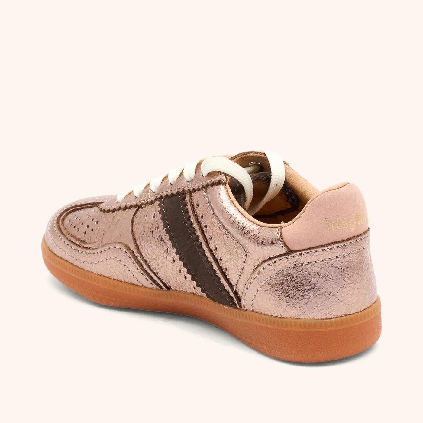 Bisgaard Penny sneaker rose gold læder