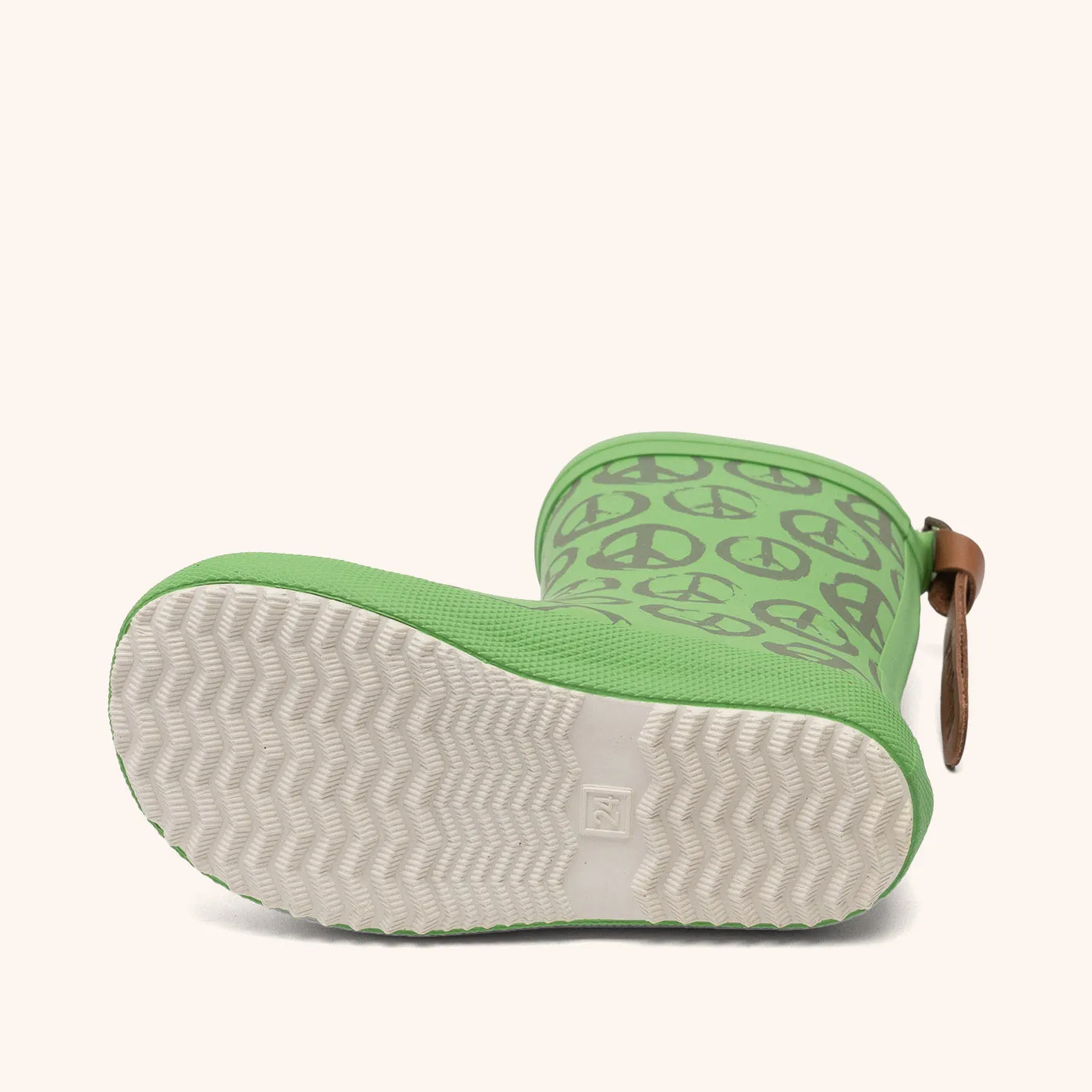 Bisgaard Fashion gummistøvle grass grøn naturgummi