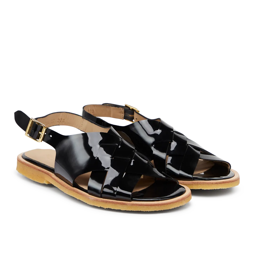 Angulus Fletsandal sandal dame læder justerbar